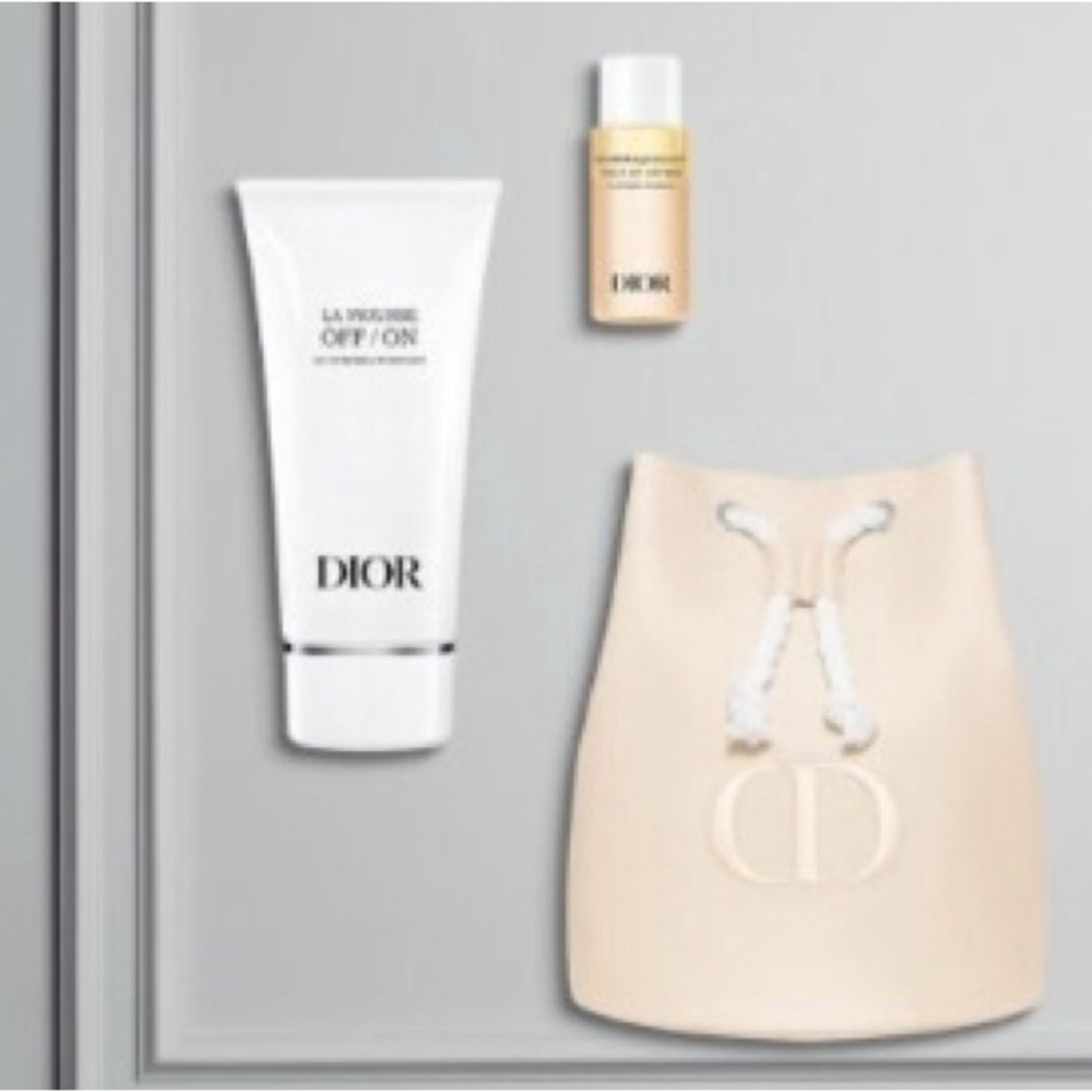 Dior Care Cleanser Kit With Pouch